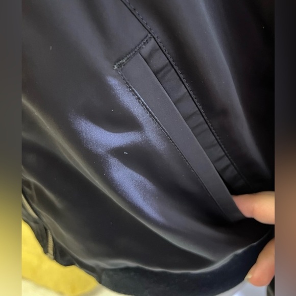 Volcom Black Bomber Jacket Men - Picture 10 of 14